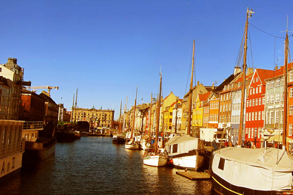 Copenhagen canal scene